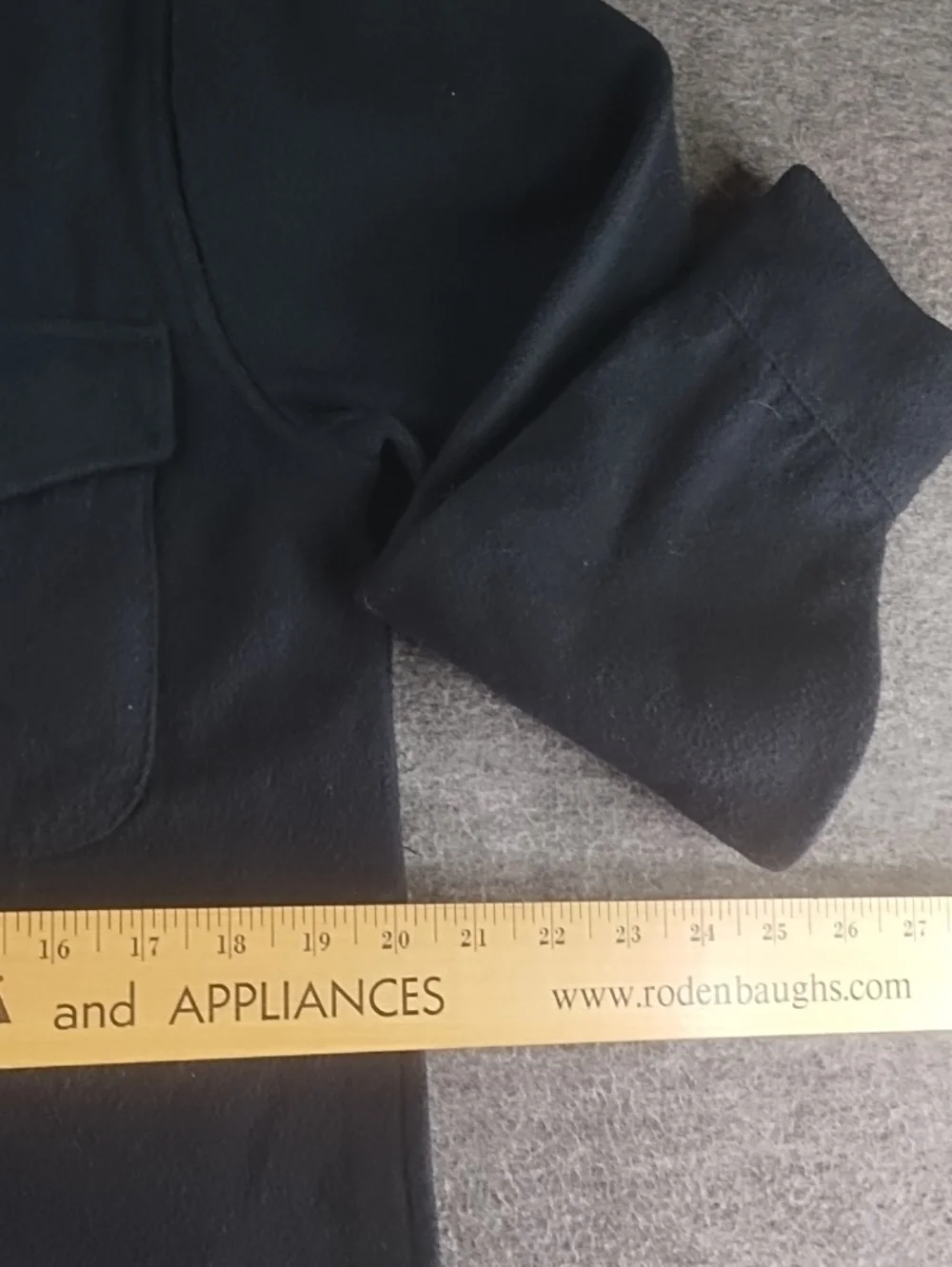 Abercrombie & Fitch Men's Black Military-Style Button Shirt Jacket